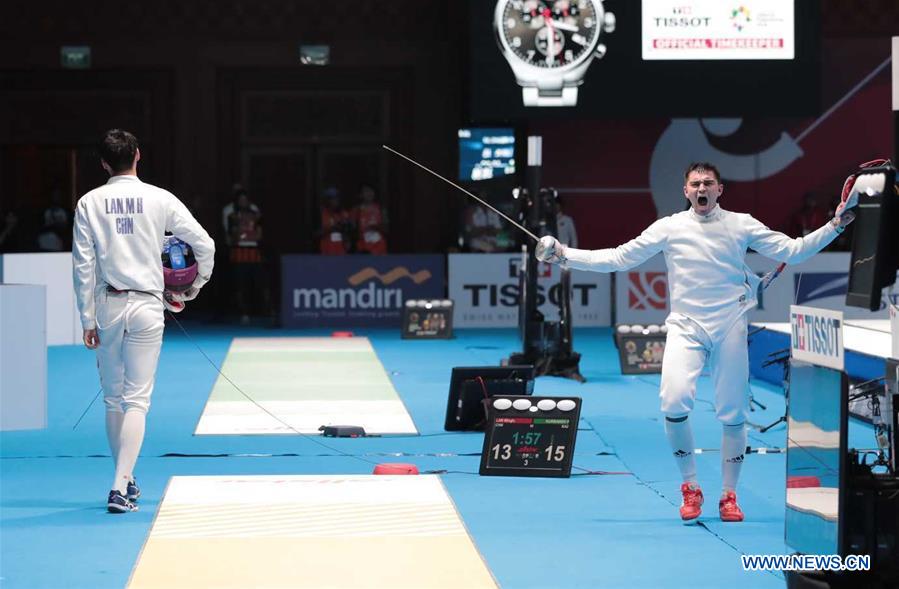 (SP)INDONESIA-JAKARTA-ASIAN GAMES-FENCING