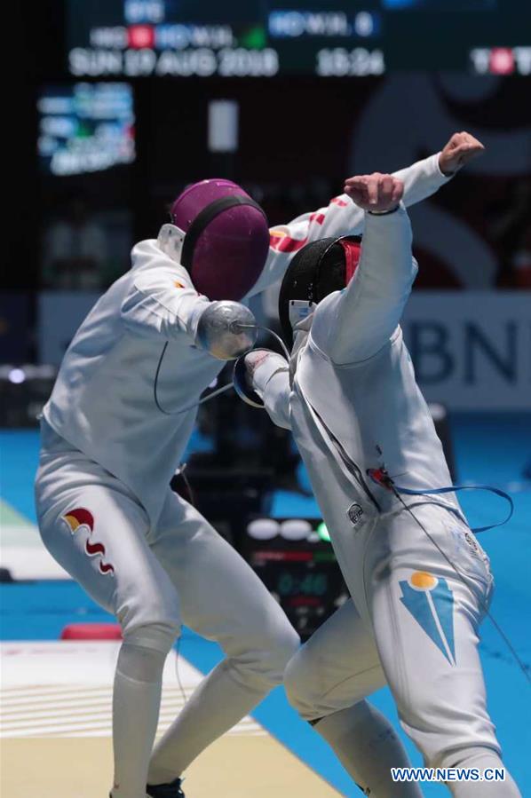 (SP)INDONESIA-JAKARTA-ASIAN GAMES-FENCING