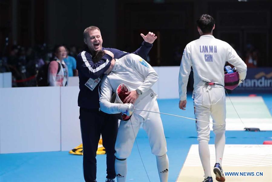 (SP)INDONESIA-JAKARTA-ASIAN GAMES-FENCING