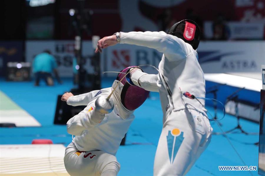 (SP)INDONESIA-JAKARTA-ASIAN GAMES-FENCING