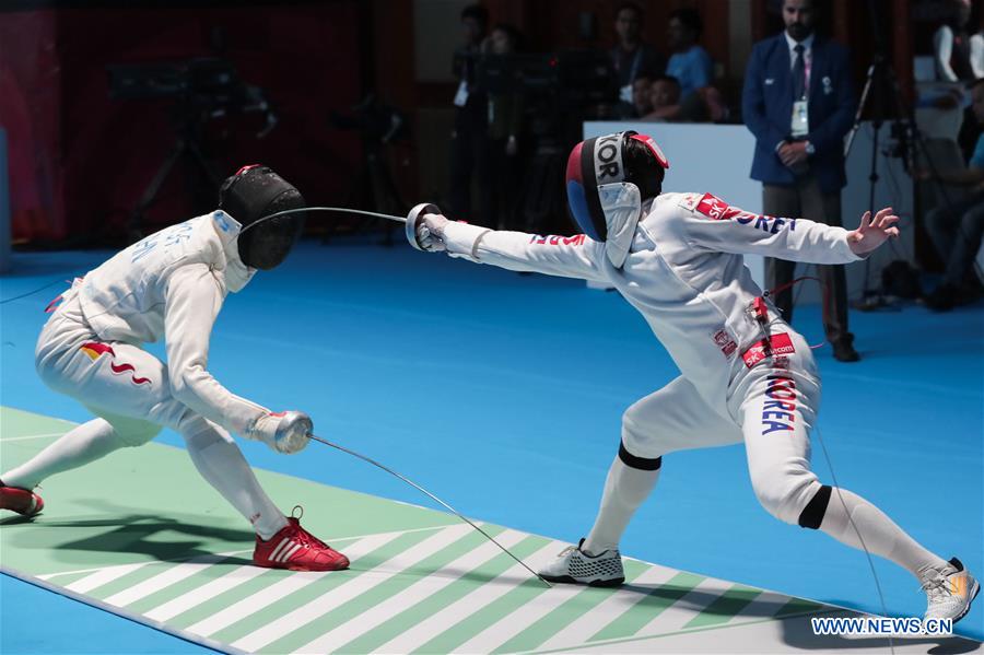(SP)INDONESIA-JAKARTA-ASIAN GAMES-FENCING