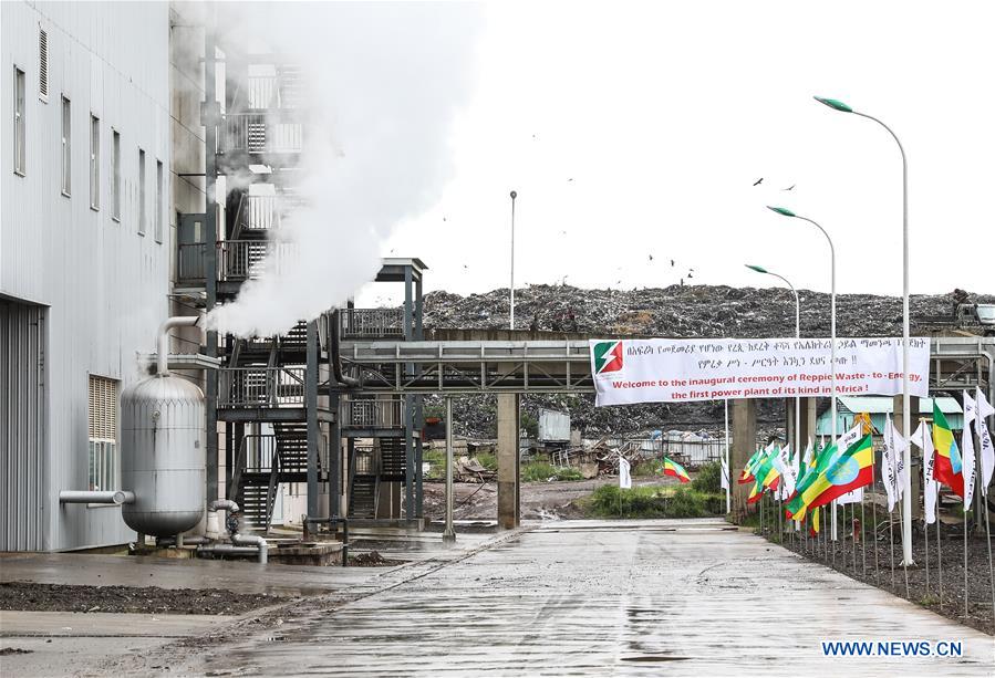 ETHIOPIA-ADDIS ABABA-WASTE TO ENERGY PROJECT-INAUGURATION