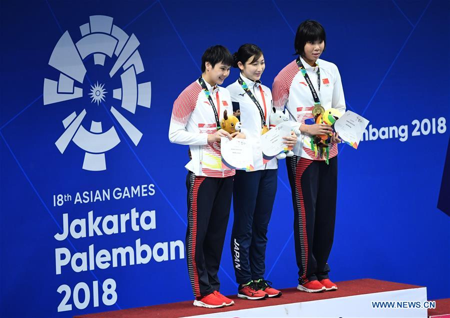 (SP)INDONESIA-JAKARTA-ASIAN GAMES-SWIMMING