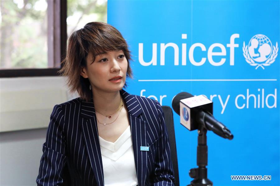 KENYA-NAIROBI-UNICEF-AMBASSADOR-MA YILI-INTERVIEW