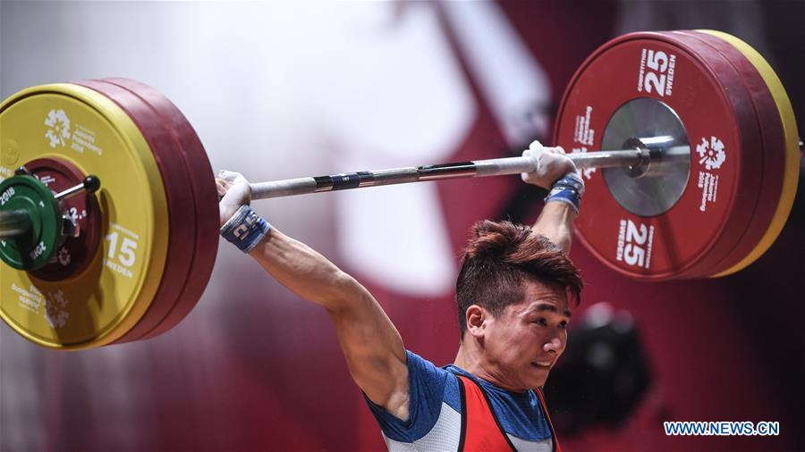 (SP)INDONESIA-JAKARTA-ASIAN GAMES-WEIGHTLIFTING