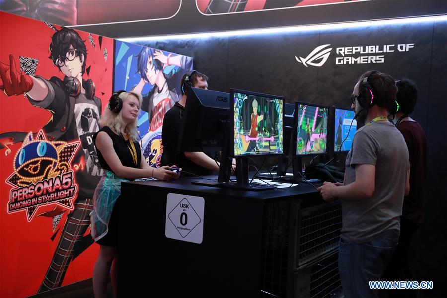 GERMANY-COLOGNE-GAMESCOM-TRADE FAIR