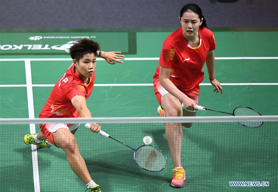 (SP)INDONESIA-JAKARTA-ASIAN GAMES-BADMINTON-WOMEN'S TEAM FINAL