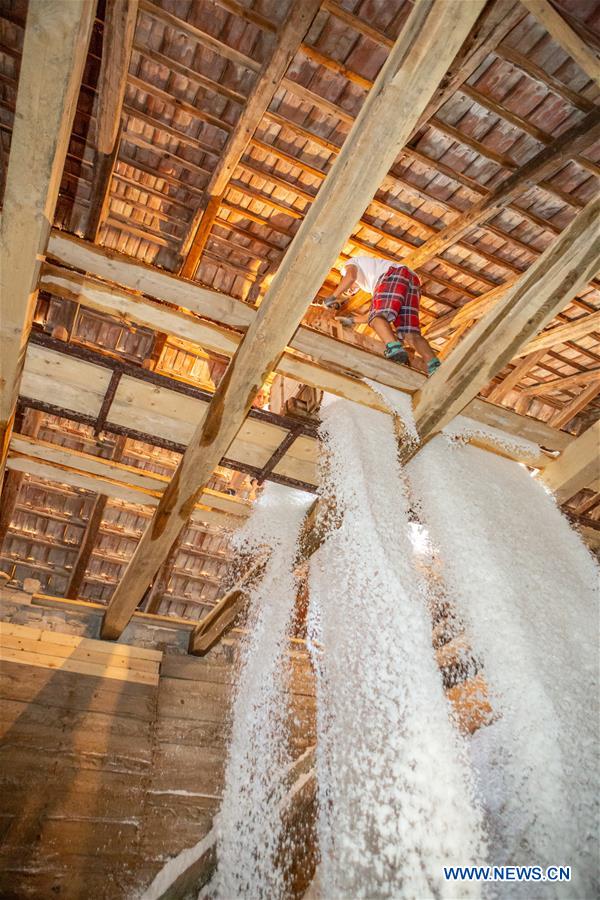CROATIA-STON-SALT PANS-SALTWORKS