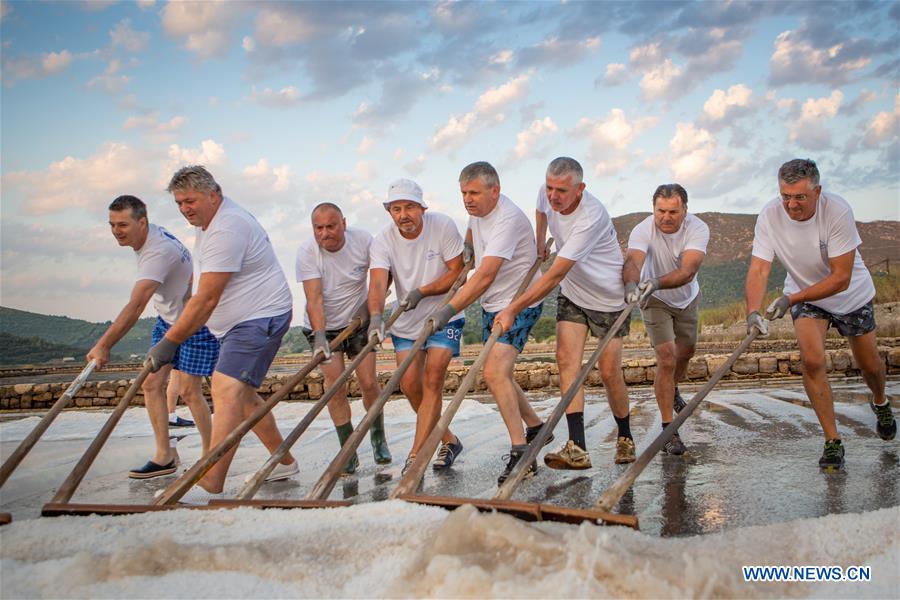 CROATIA-STON-SALT PANS-SALTWORKS