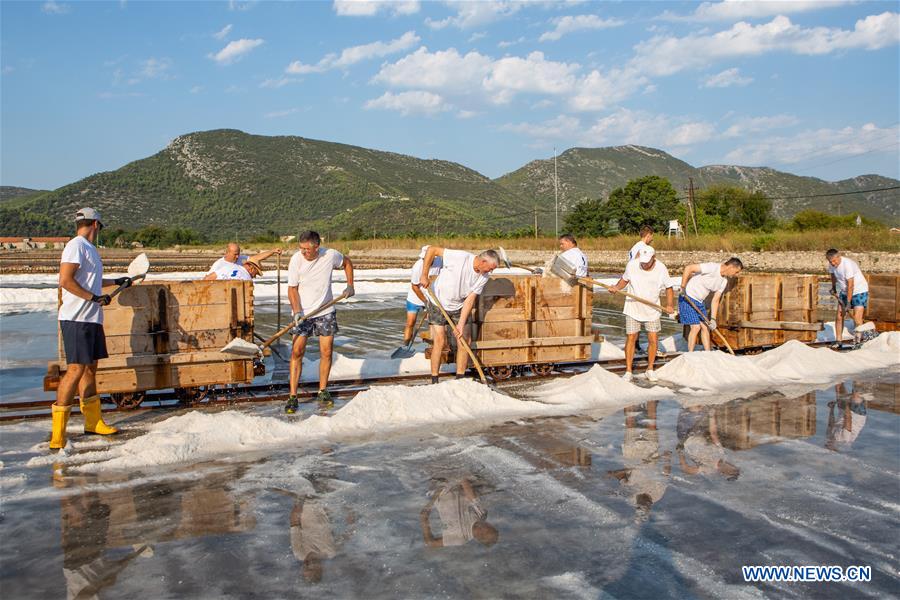 CROATIA-STON-SALT PANS-SALTWORKS