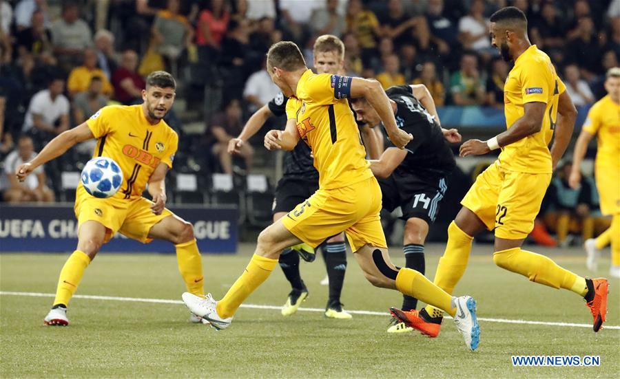 (SP)SWITZERLAND-BERN-UEFA CHAMPIONS LEAGUE PLAY-OFF-YOUNG BOYS VS DINAMO ZAGREB