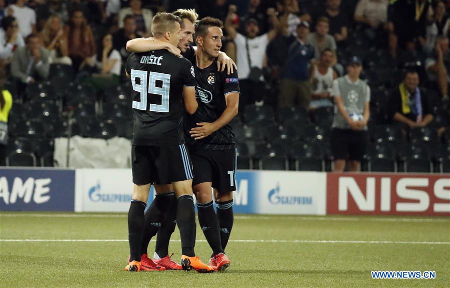 (SP)SWITZERLAND-BERN-UEFA CHAMPIONS LEAGUE PLAY-OFF-YOUNG BOYS VS DINAMO ZAGREB