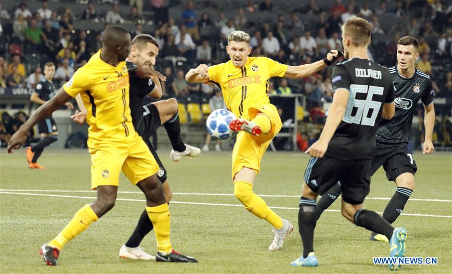 (SP)SWITZERLAND-BERN-UEFA CHAMPIONS LEAGUE PLAY-OFF-YOUNG BOYS VS DINAMO ZAGREB