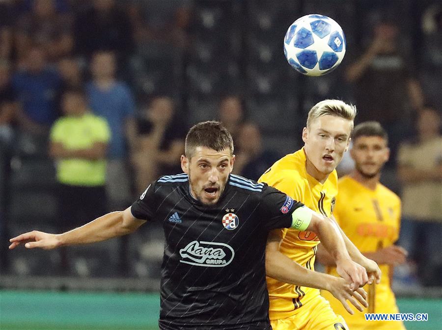 (SP)SWITZERLAND-BERN-UEFA CHAMPIONS LEAGUE PLAY-OFF-YOUNG BOYS VS DINAMO ZAGREB