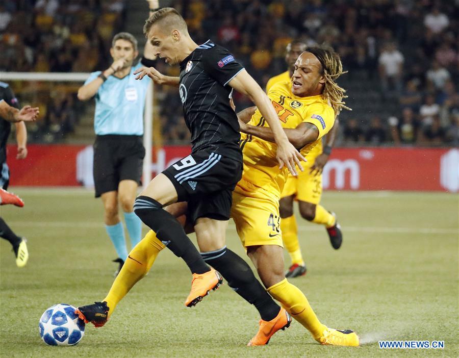 (SP)SWITZERLAND-BERN-UEFA CHAMPIONS LEAGUE PLAY-OFF-YOUNG BOYS VS DINAMO ZAGREB