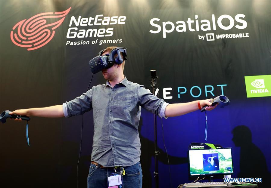 GERMANY-COLOGNE-GAMESCOM-CHINESE BOOTH