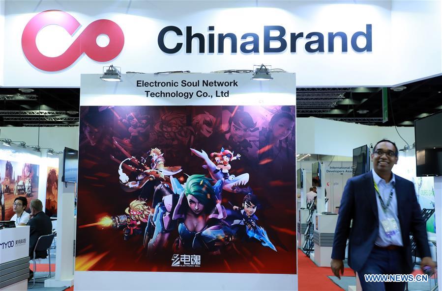 GERMANY-COLOGNE-GAMESCOM-CHINESE BOOTH