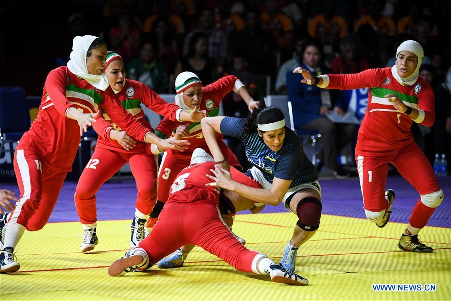 (SP)INDONESIA-JAKARTA-ASIAN GAMES-KABADDI-WOMEN'S TEAM
