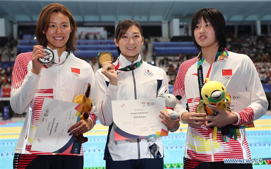 (SP)INDONESIA-JAKARTA-ASIAN GAMES-SWIMMING