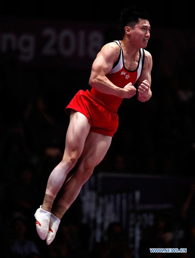 (SP)INDONESIA-JAKARTA-ASIAN GAMES-ARTISTIC GYMNASTICS