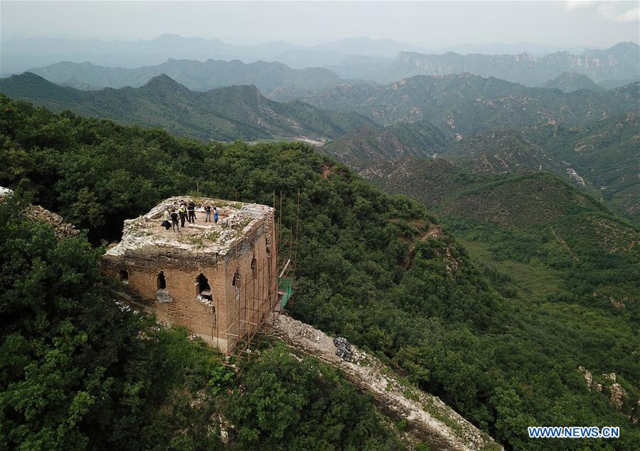 CHINA-BEIJING-ANCIENT GREAT WALL-REPAIR (CN)