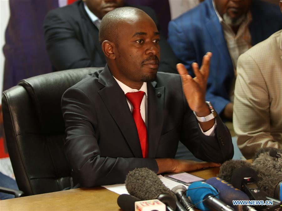 ZIMBABWE-HARARE-MDC ALLIANCE-CHAMISA