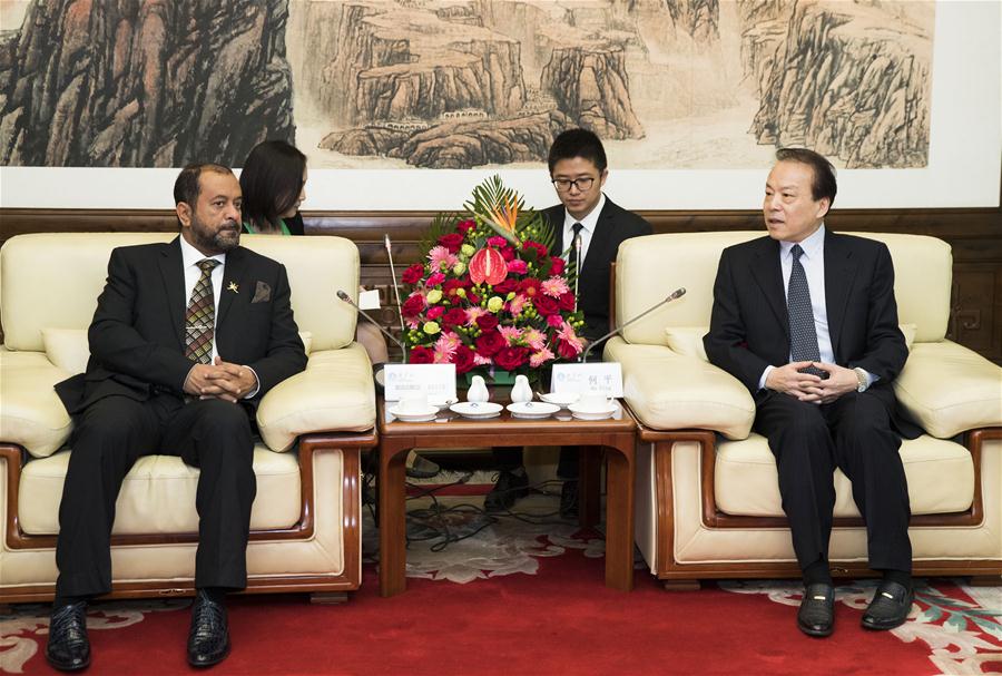 CHINA-BEIJING-XINHUA-HE PING-OMAN-MEETING (CN)
