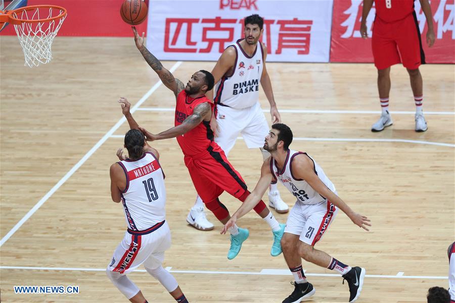 (SP)CHINA-WENG'AN-BASKETBALL-2018 WENG'AN INTERNATIONAL MEN'S BASKETBALL CHAMPIONSHIP