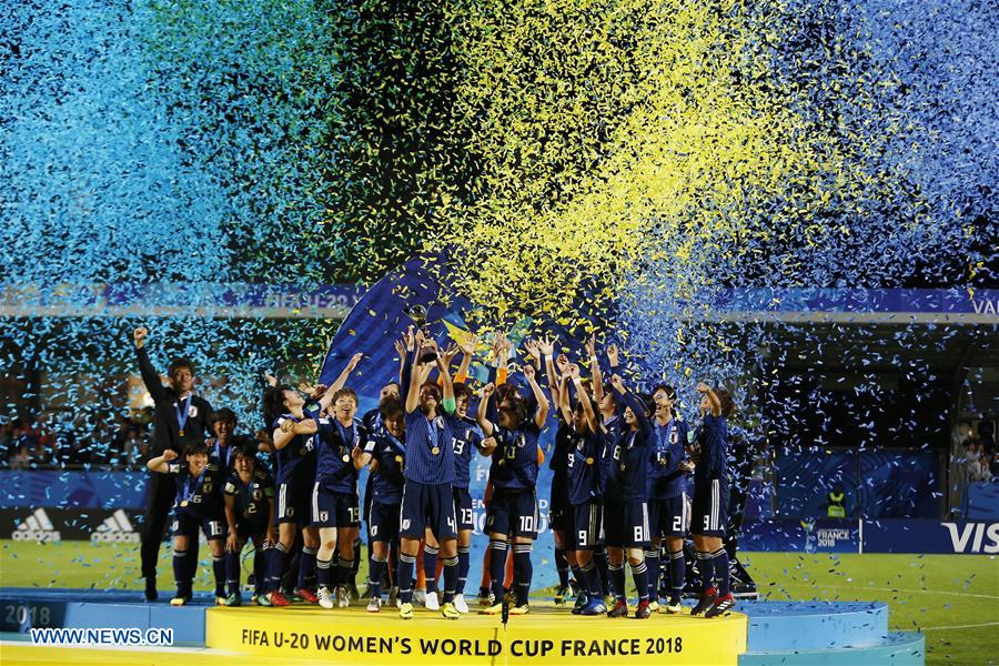 (SP)FRANCE-VANNES-SOCCER-FIFA U20 WOMEN'S WORLD CUP-FINAL-JAPAN VS SPAIN