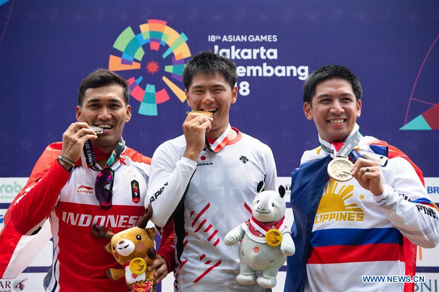 (SP)INDONESIA-JAKARTA-ASIAN GAMES-CYCLING BMX