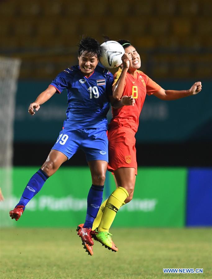 (SP)INDONESIA-PALEMBANG-ASIAN GAMES-WOMEN'S FOOTBALL