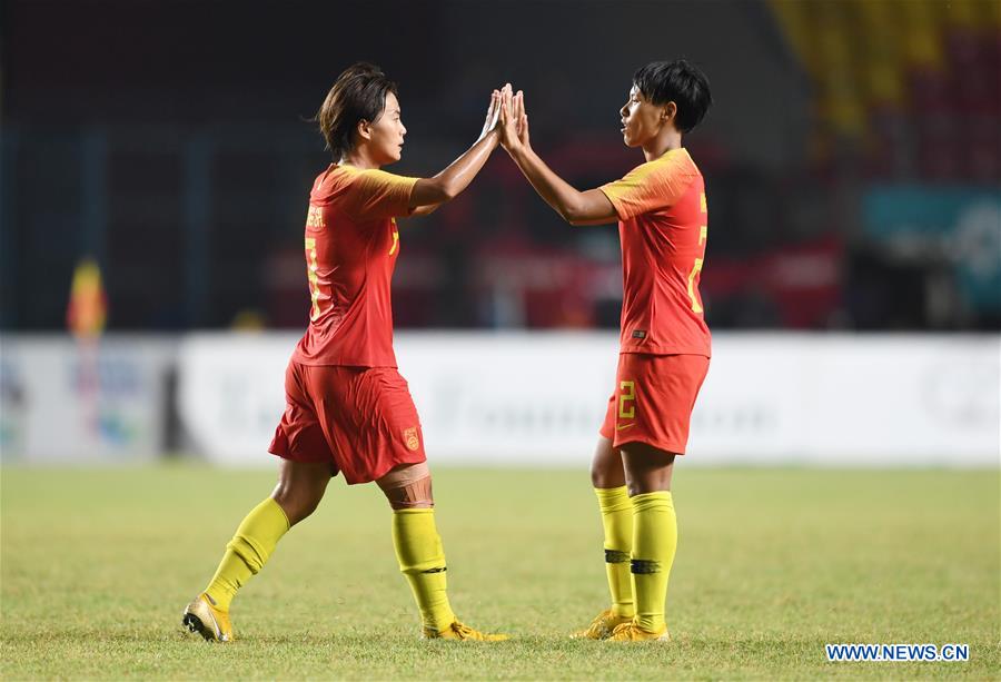 (SP)INDONESIA-PALEMBANG-ASIAN GAMES-WOMEN'S FOOTBALL