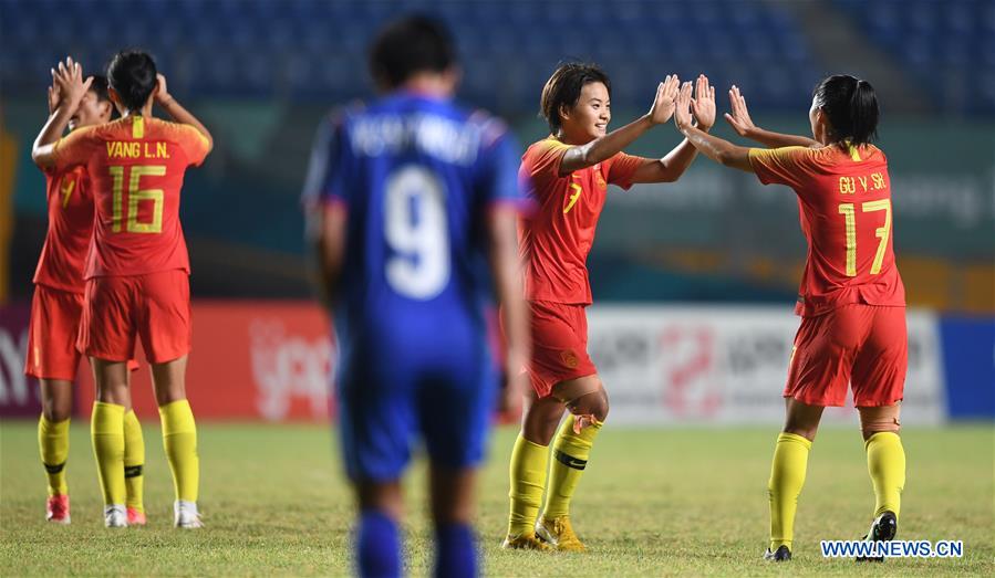 (SP)INDONESIA-PALEMBANG-ASIAN GAMES-WOMEN'S FOOTBALL