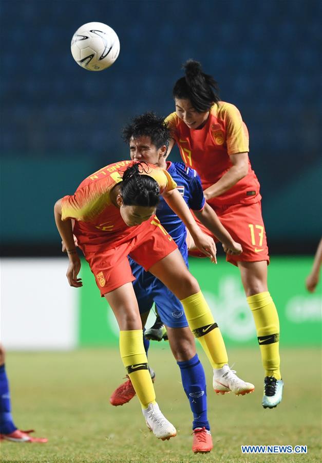 (SP)INDONESIA-PALEMBANG-ASIAN GAMES-WOMEN'S FOOTBALL