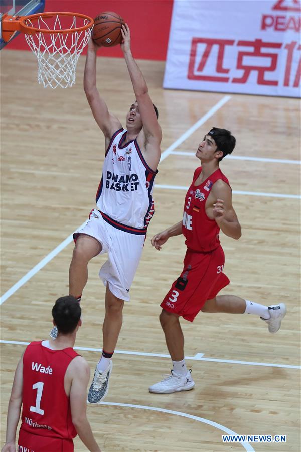 (SP)CHINA-WENG'AN-BASKETBALL-2018 WENG'AN INTERNATIONAL MEN'S BASKETBALL CHAMPIONSHIP-ITALY VS GERMANY