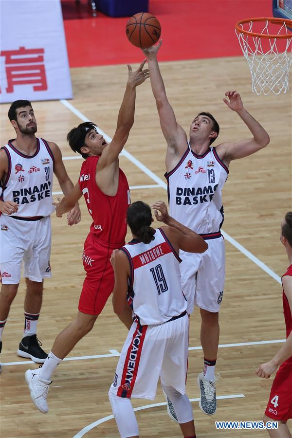 (SP)CHINA-WENG'AN-BASKETBALL-2018 WENG'AN INTERNATIONAL MEN'S BASKETBALL CHAMPIONSHIP-ITALY VS GERMANY