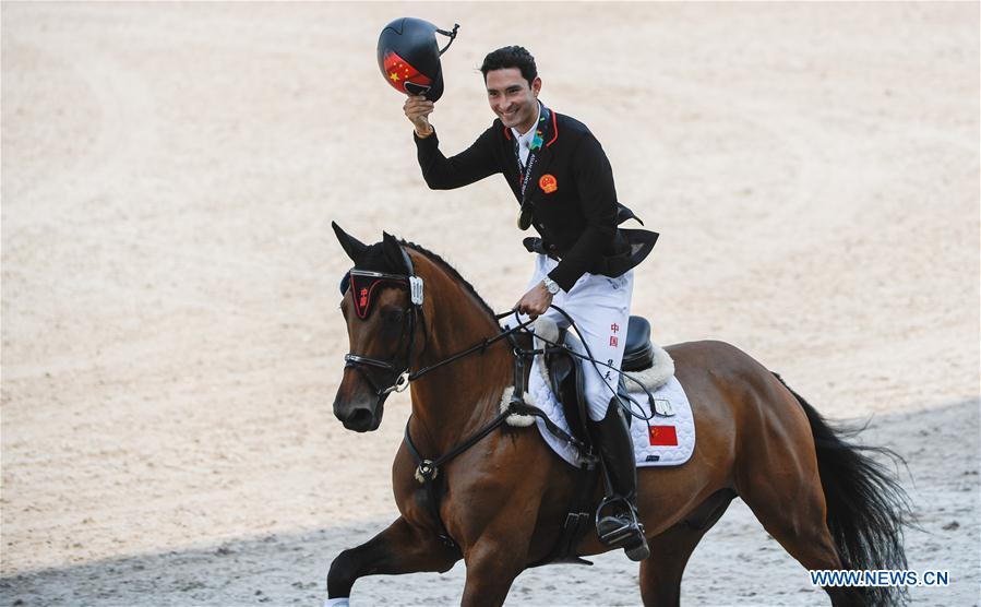 (SP)INDONESIA-PALEMBANG-ASIAN GAMES 2018-EQUESTRIAN-EVENTING INDIVIDUAL