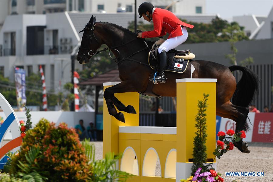 (SP)INDONESIA-PALEMBANG-ASIAN GAMES 2018-EQUESTRIAN-EVENTING INDIVIDUAL