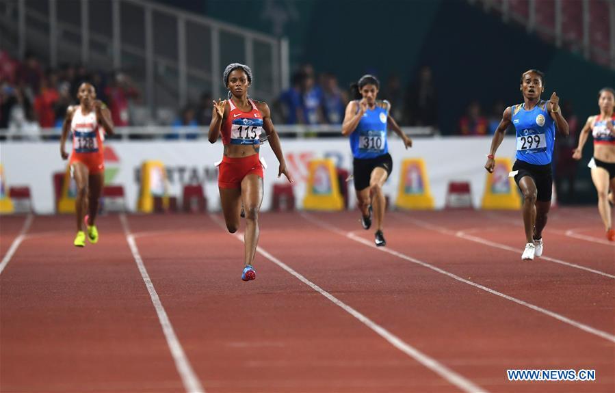 (SP)INDONESIA-JAKARTA-ASIAN GAMES-ATHLETICS-WOMEN'S 400M FINAL
