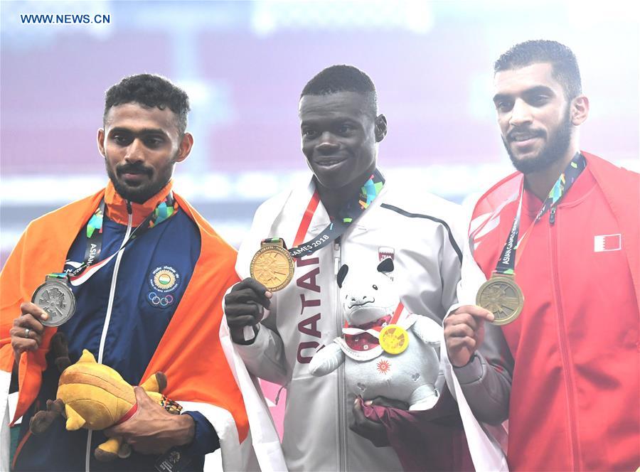 (SP)INDONESIA-JAKARTA-ASIAN GAMES-ATHLETICS-MEN'S 400M