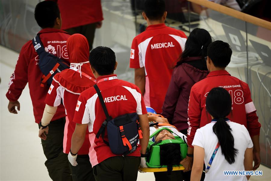 (SP)INDONESIA-JAKARTA-ASIAN GAMES-CYCLING TRACK-MEN'S TEAM PURSUIT