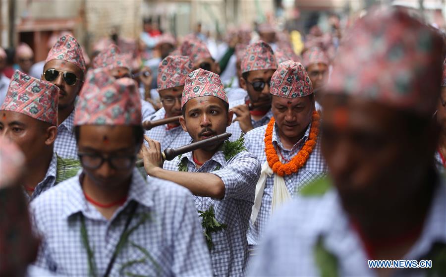 NEPAL-LALITPUR-FESTIVAL OF LIGHTS 