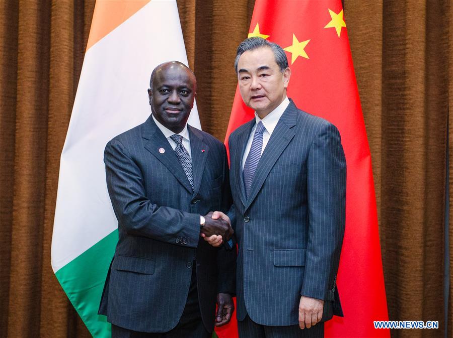 CHINA-BEIJING-WANG YI-COTE D'IVOIRE FM-MEETING (CN)