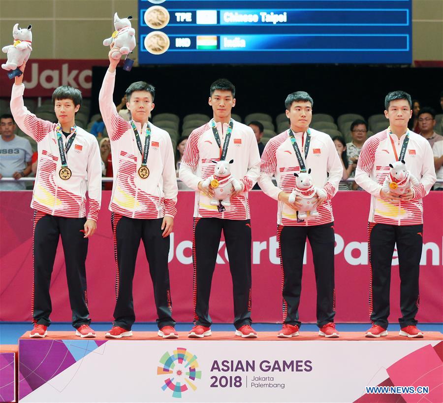 (SP)INDONESIA-JAKARTA-ASIAN GAMES-TABLE TENNIS