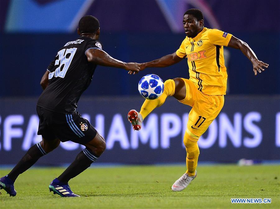 (SP)CROATIA-ZAGREB-FOOTBALL-UEFA CHAMPIONS LEAGUE