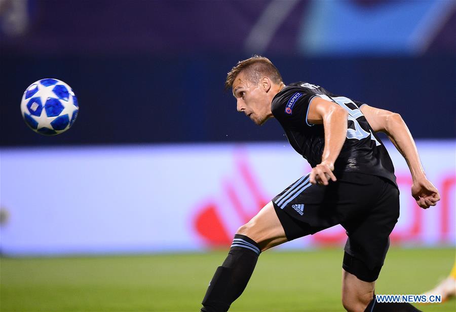 (SP)CROATIA-ZAGREB-FOOTBALL-UEFA CHAMPIONS LEAGUE