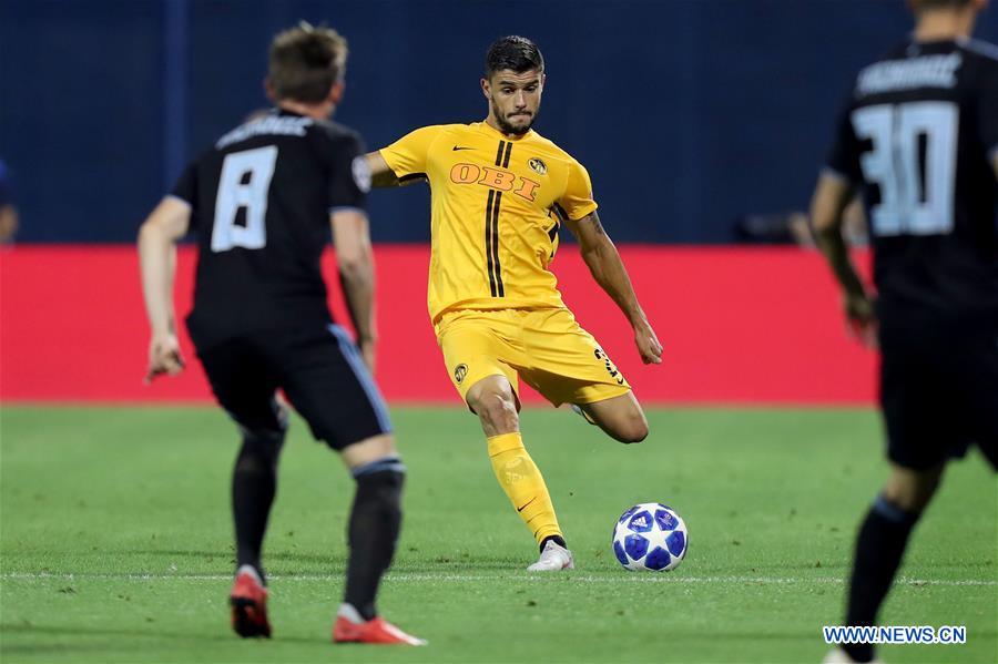 (SP)CROATIA-ZAGREB-FOOTBALL-UEFA CHAMPIONS LEAGUE