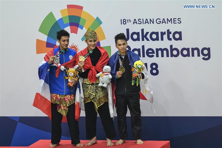(SP)INDONESIA-JAKARTA-ASIAN GAMES-PENCAK SILAT-MEN'S SINGLE