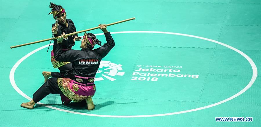 (SP)INDONESIA-JAKARTA-ASIAN GAMES-PENCAK SILAT