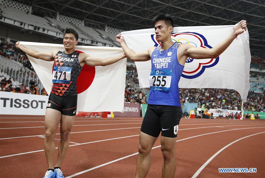 (SP)INDONESIA-JAKARTA-ASIAN GAMES-ATHLETICS-MEN'S 200M
